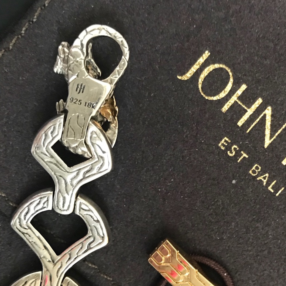 JOHN HARDY Legend Naga Diamond Link Bracelet - Picture 6 of 8